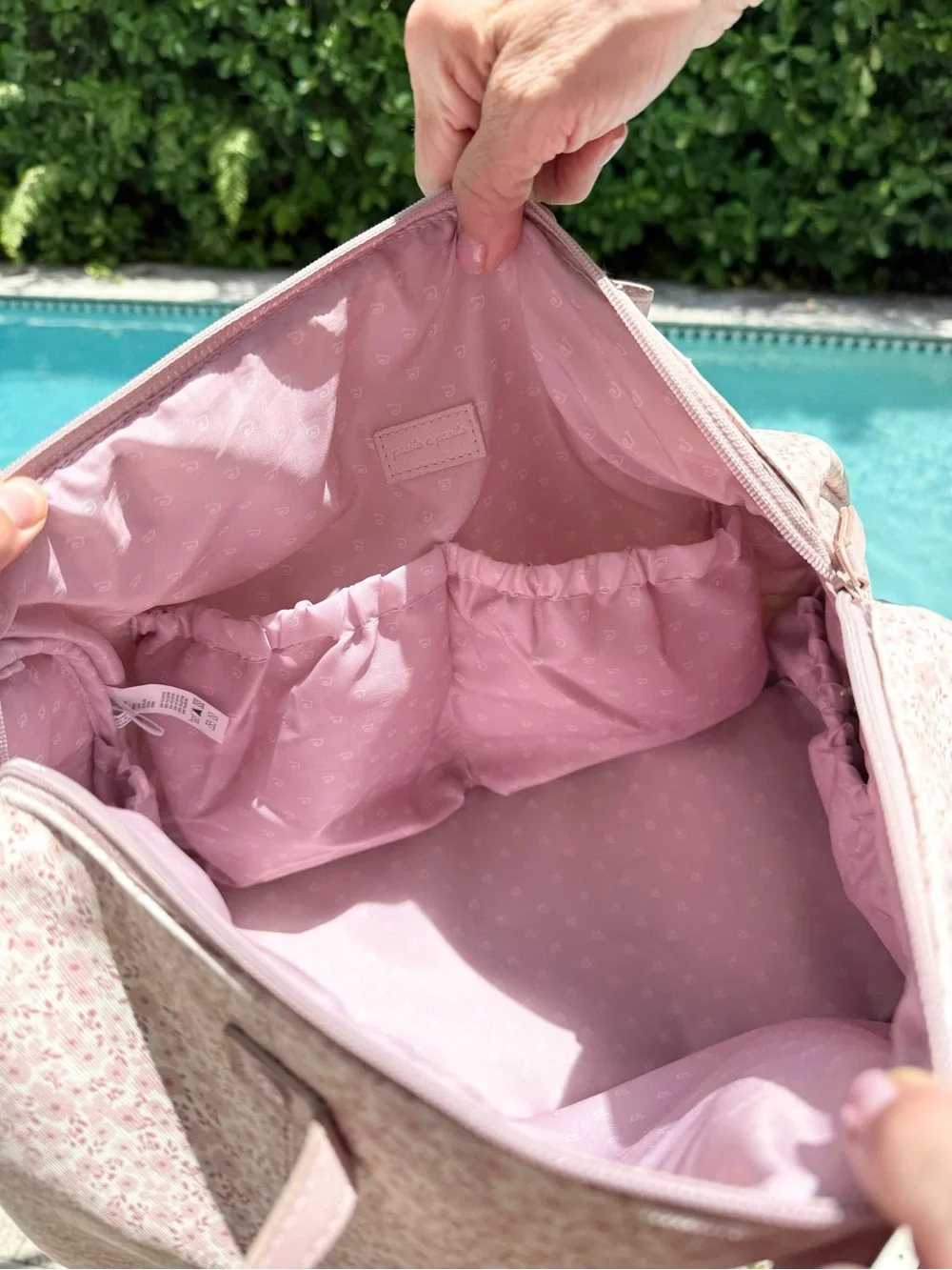 Pasito a Pasito Flower Mellow Diaper Bag